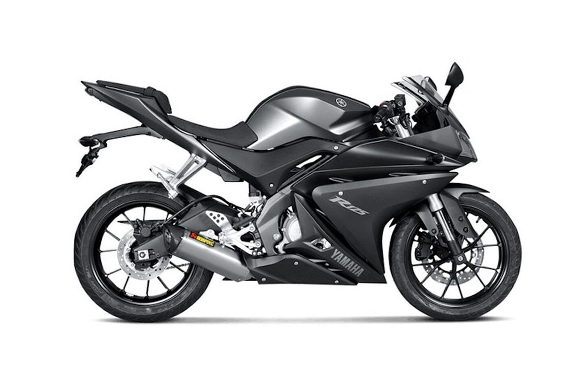 Akrapovič Racing Line Titan Auspuffanlage Yamaha MT-125 14–19; YZF-R125 14–18