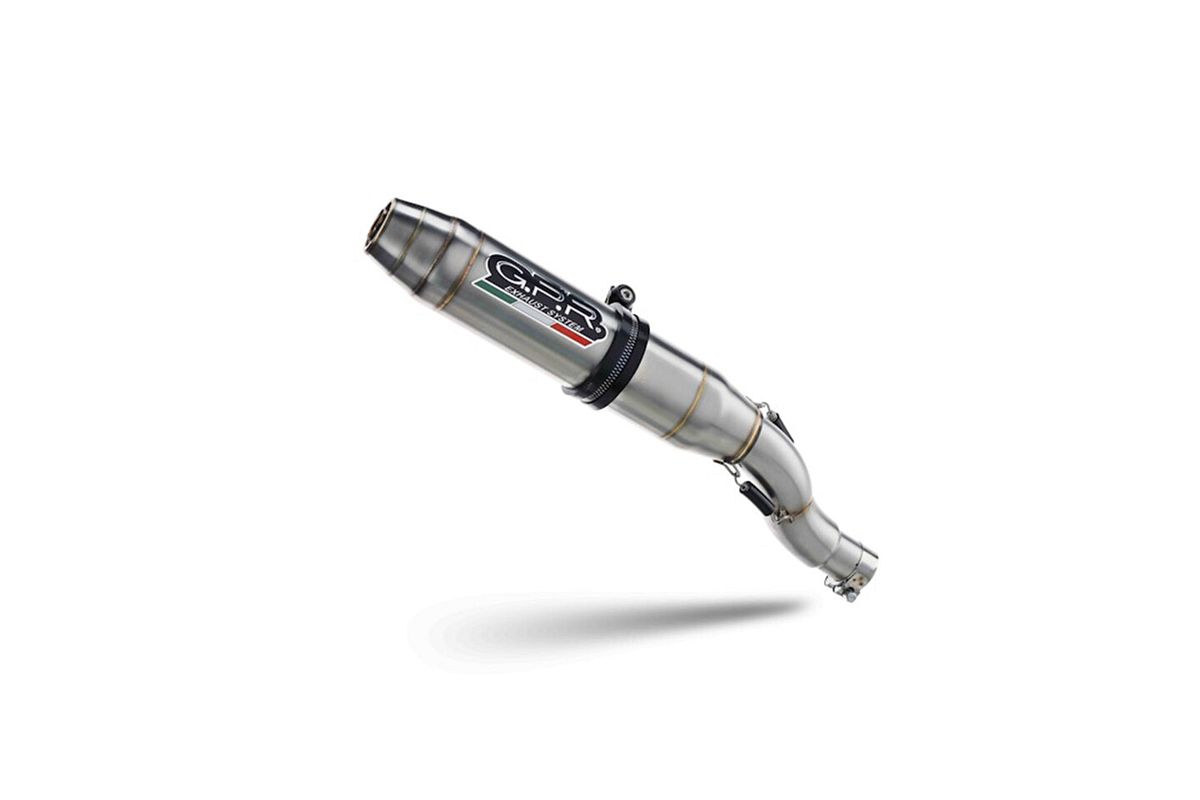 GPR Endschalldämpfer Kawasaki Z 125 2021/2023 e5 DEEPTONE INOX SP