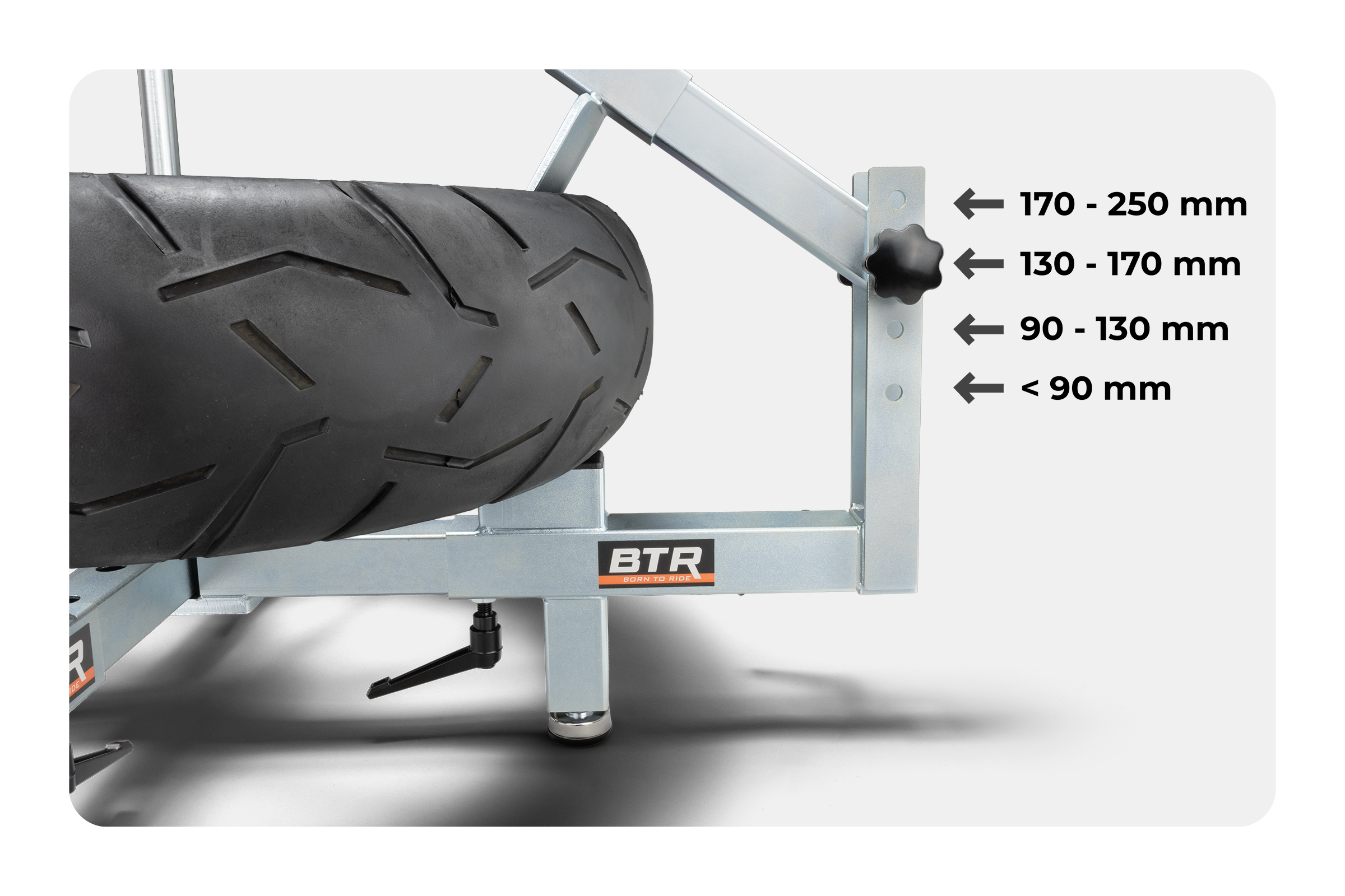 Verlängerter Abdrückarm