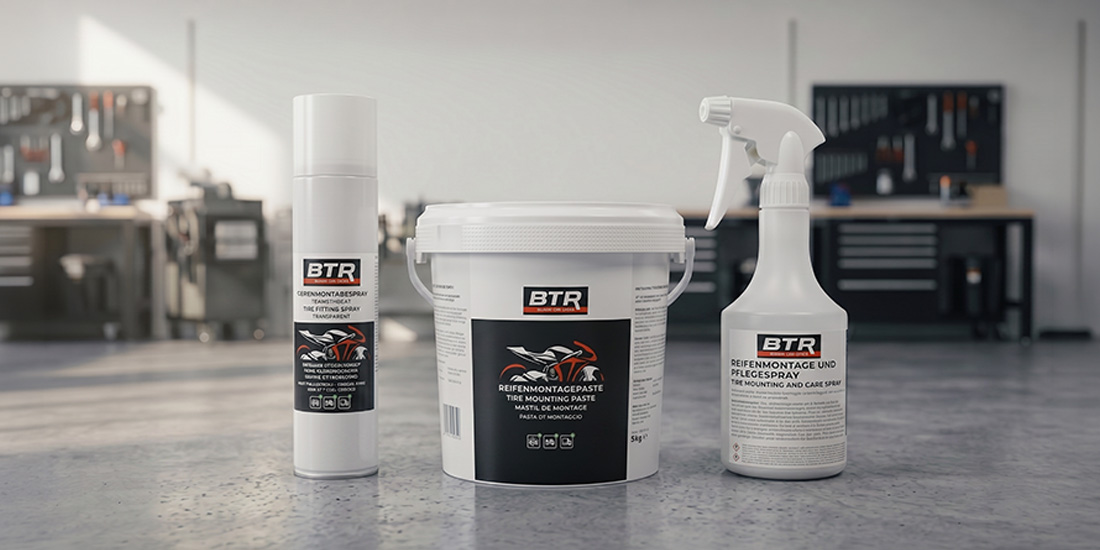Reifenmontagepaste, Spray & Flüssigkeit