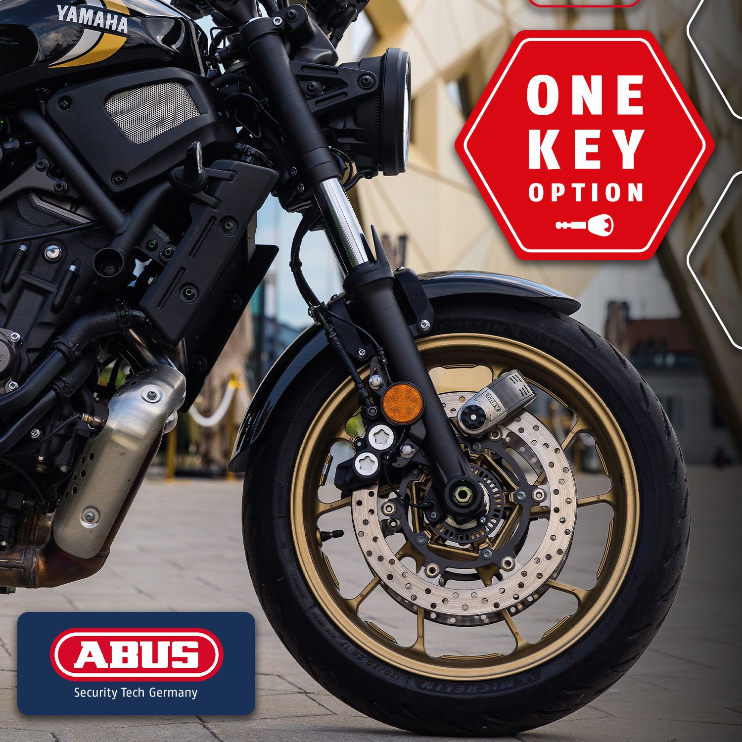 ABUS OneKey™: Mehrere Schlösser, ein Schlüssel