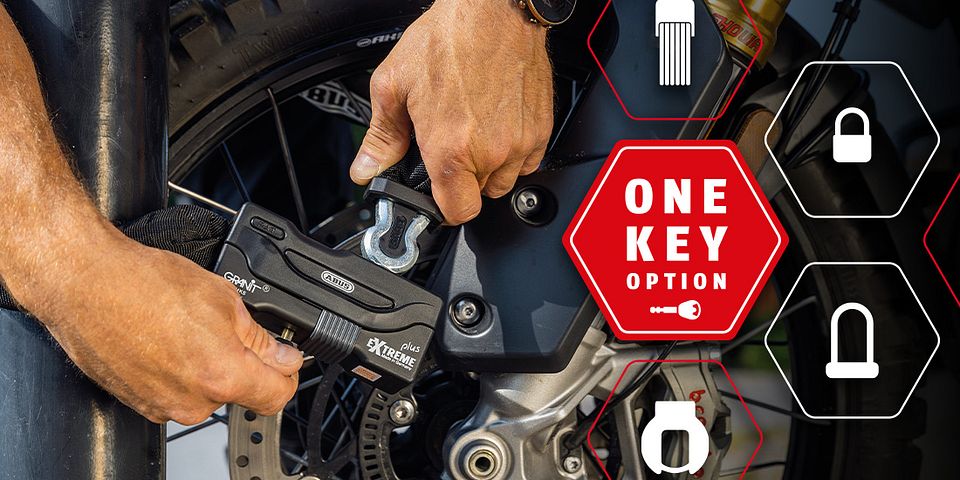 ABUS OneKey™: ein Schlüssel für alles