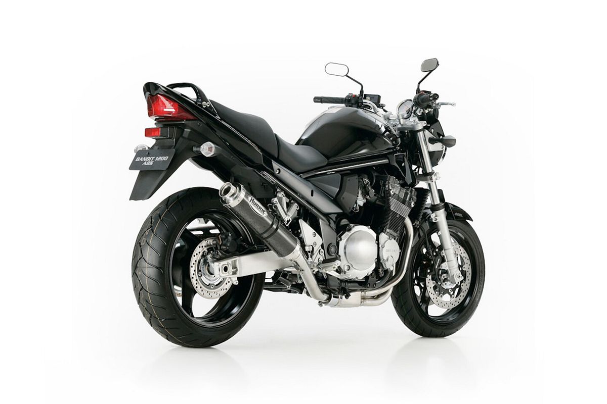 Vorheriges Bild anzeigen Nächstes Bild anzeigen Produkt zur Wunschliste hinzufügen Hurric SLIP-ON Schalldämpfer Supersport Carbon für SUZUKI GSX 1250 FA