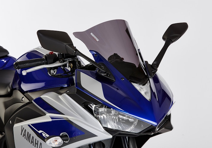 BODYSTYLE Racing Cockpitscheibe Leer  Für YAMAHA YZF-R3 RH07