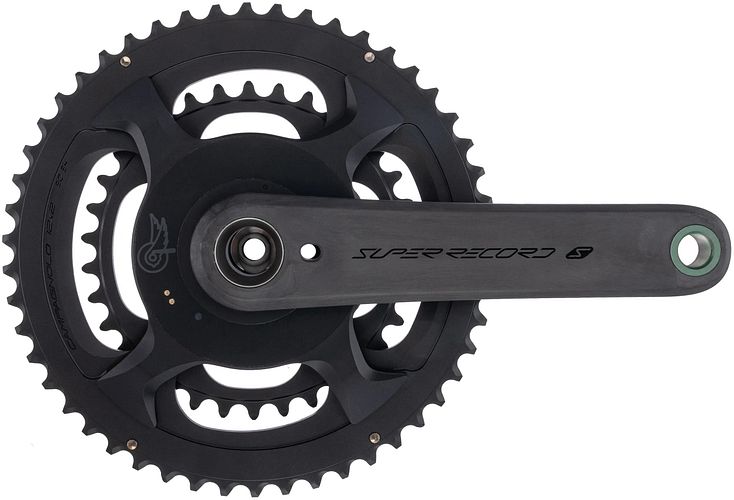Campagnolo Kettenradgarnitur Super Record S WRL 12s PWM 175 mm schwarz 34 50 Zähne