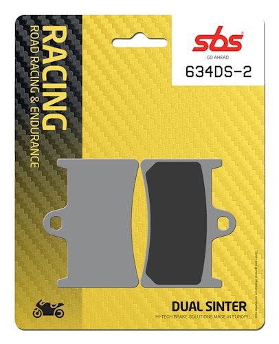 SBS Bremsbelag 634DS-2 Road Racing Endurance (weicher Biss)