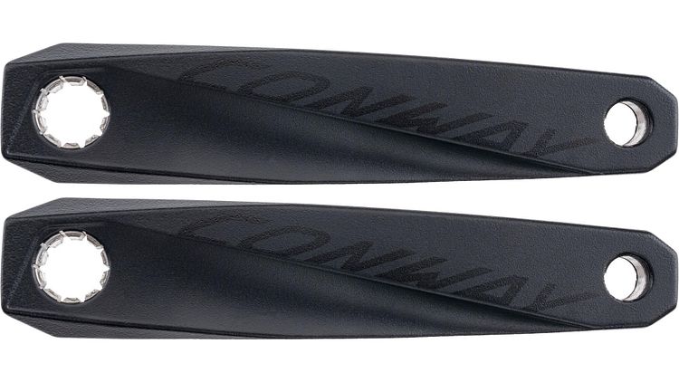 Miranda Kurbelsatz Epsilon 165 mm schwarz GEN4, (Sonderposten lose)