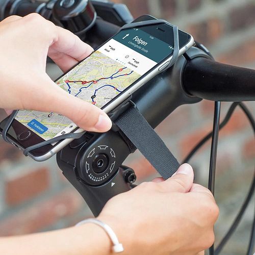Rixen & Kaul Handyhalter Phonepad Loop grau/schwarz