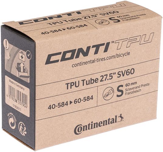 Continental Schlauch TPU 27,5 Zoll transparent