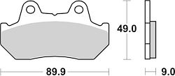 SBS Scooterbelag 127HF Street Ceramic