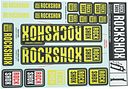 Vorschaubild RockShox Dekor Set 35 mm gelb