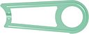 Vorschaubild Herrmans Kettenkasten Swan Retro grün pastelgreen