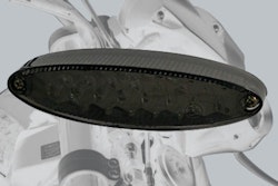 HIGHSIDER smart Number1 LED Mini Rücklicht Getönt Mit Kennzeichenbeleuchtung (1Stck)