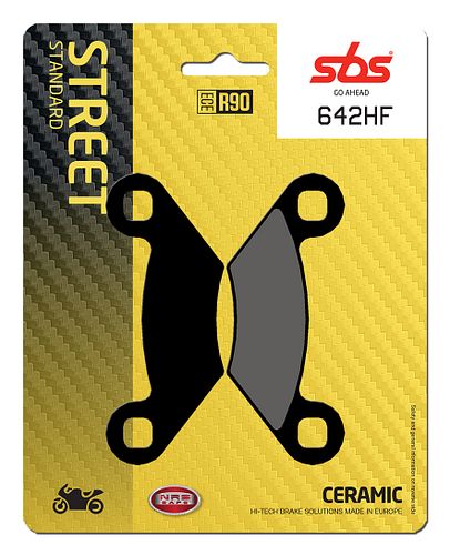 SBS Bremsbelag 642HF Street Ceramic