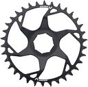 Vorschaubild SRAM Kettenblatt Eagle Transmission E-MTB 34 Zähne schwarz Kettenblatt aus Stahl, Kettenlinie 55 mm