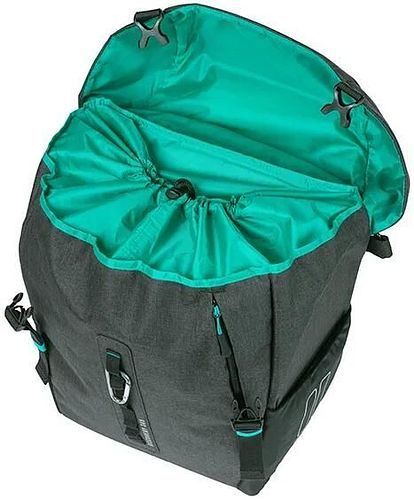 Basil Einzeltasche Discovery 365D schwarz 20 l MIK Hooks