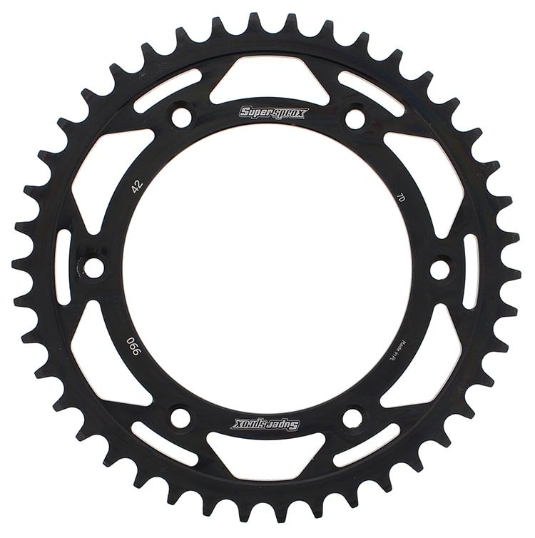 Supersprox Stahl-Kettenrad 520 42Z (Schwarz)