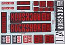 Vorschaubild RockShox Dekor Set Ø 30 / 32 mm rot
