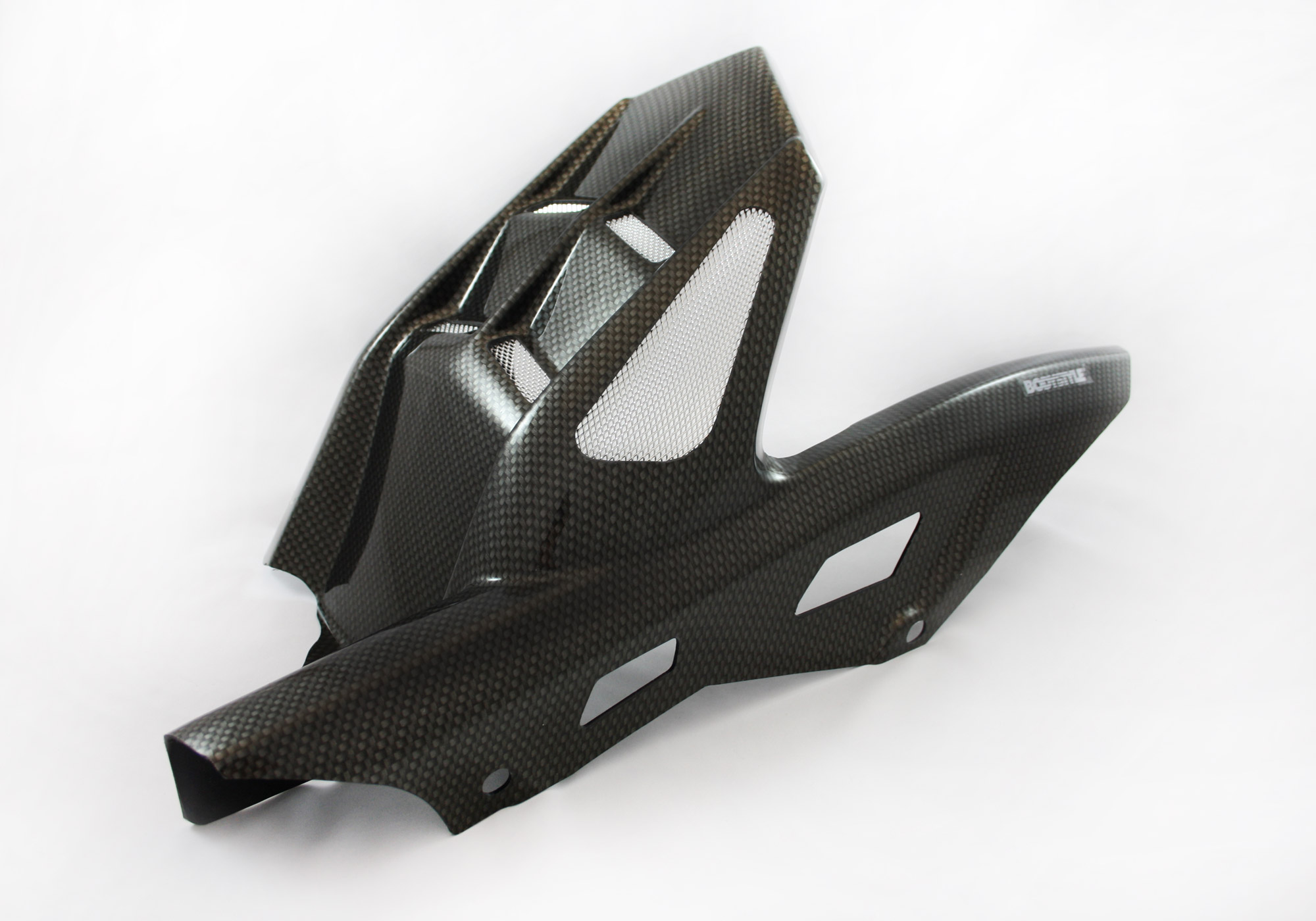 BODYSTYLE Raceline Hinterradabdeckung ABS Kunststoff Carbon Look für KAWASAKI Z900, Z900 (70 kW), Z900 RS