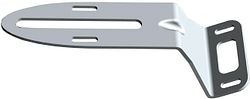 Racktime Kennzeichenhalterung Aluminium schwarz