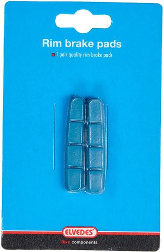 Elvedes Bremsgummi Seiten-/Mittelzugbremse blau