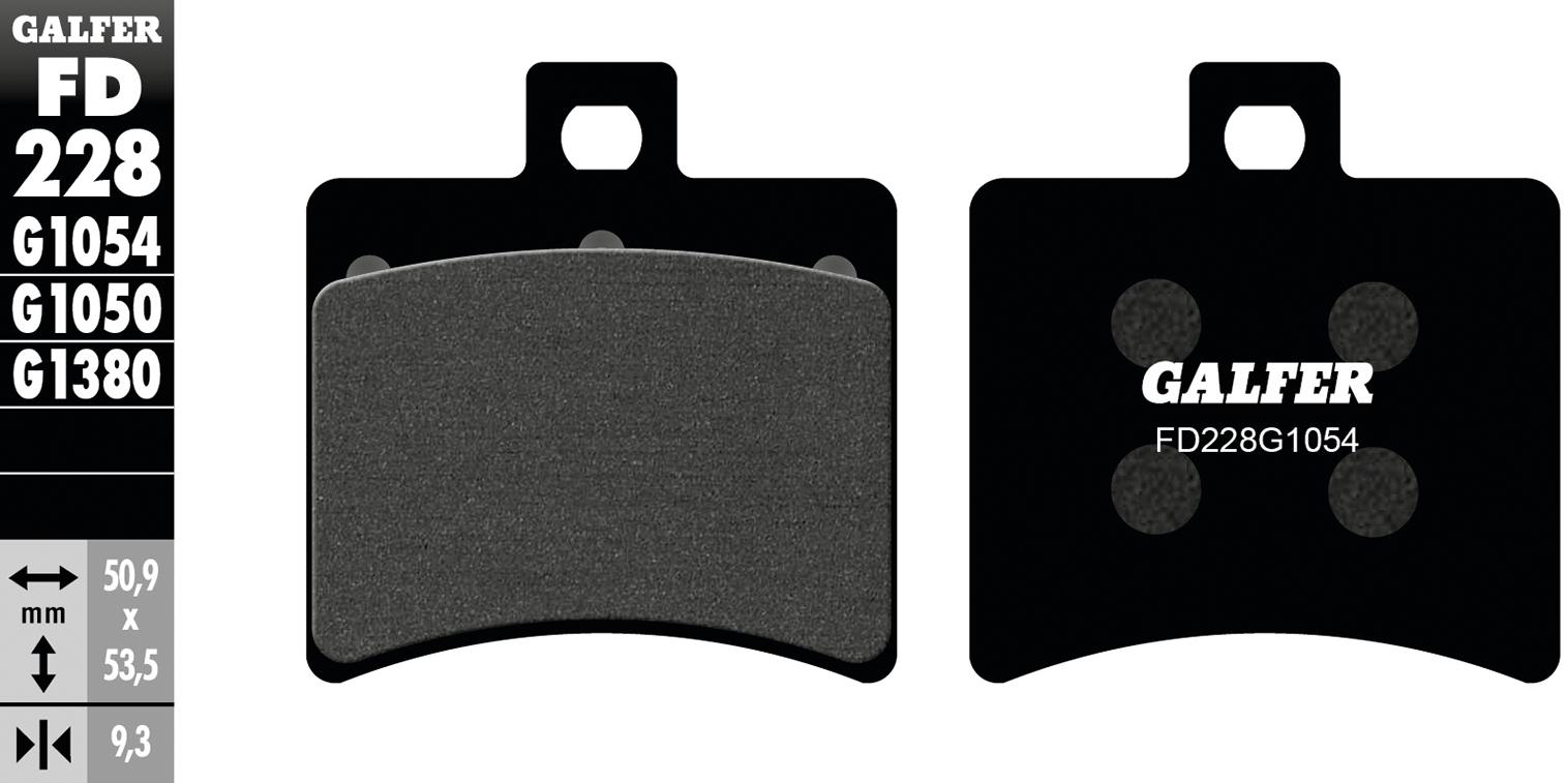 Galfer Bremsbelag FD228
