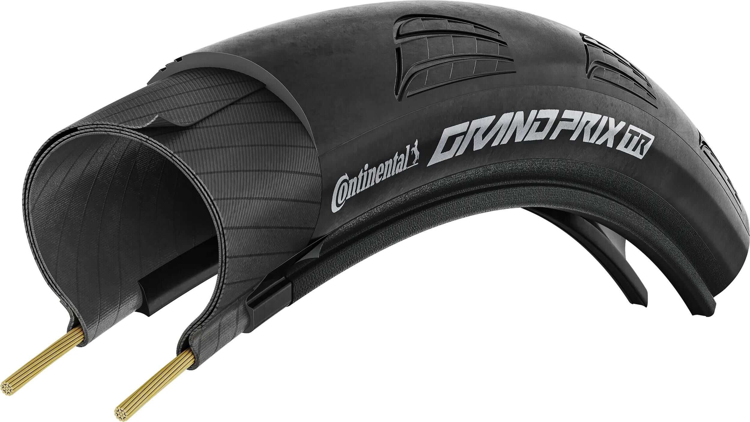 Continental Grand Prix TR Reifen 28 × 25C schwarz