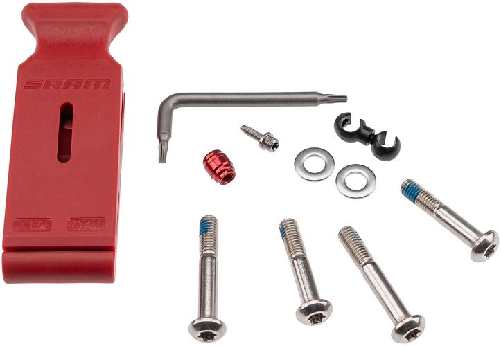 SRAM Scheibenbremse Rival AXS E1 links 1800 mm schwarz