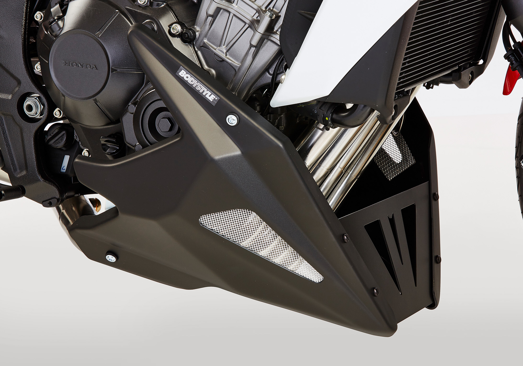 BODYSTYLE Raceline Bugspoiler ABS Kunststoff schwarz-matt für HONDA CB650F 