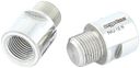 Vorschaubild ErgoTec Pedalachsverlängerung 9/16 Zoll 18 mm silber