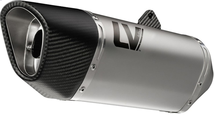 LeoVince Schalldämpfer Komplettanlage mit Katalysator SBK LV-14 R für Yamaha Tracer 9/9 GT