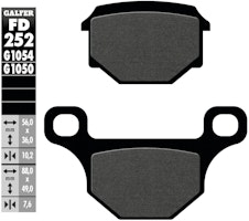 Galfer Bremsbelag G1050 - Organisch Scooter, Bremsbelag "FD252" Satz