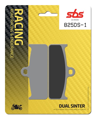 SBS Bremsbelag 825DS-1 Road Racing Endurance (Giftiger Biss)