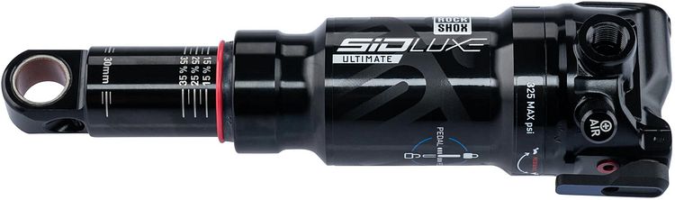 RockShox Federbein SIDLuxe Ultimate 3P 145 mm schwarz x 30