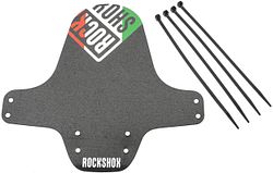 RockShox Steckschutzblech Fender schwarz / Flagge Italien