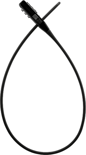 Trelock Zahlen-Kabelschloss Strap It 53 cm schwarz