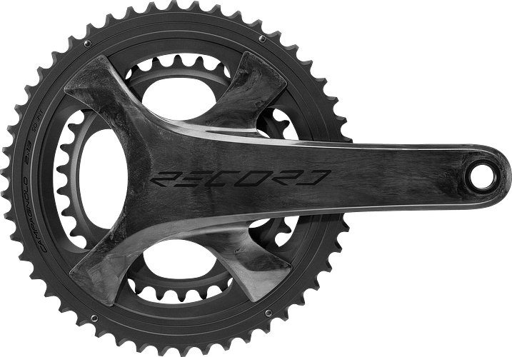 Campagnolo Kurbelsatz Record WRL 13S 170 mm schwarz