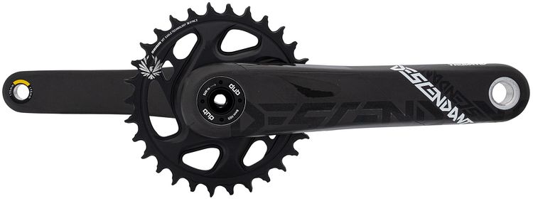 Truvativ Kettenradgarnitur Descendant Carbon Eagle 30 Zähne schwarz