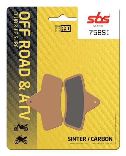 SBS Bremsbelag 758SI Offroad Sinter