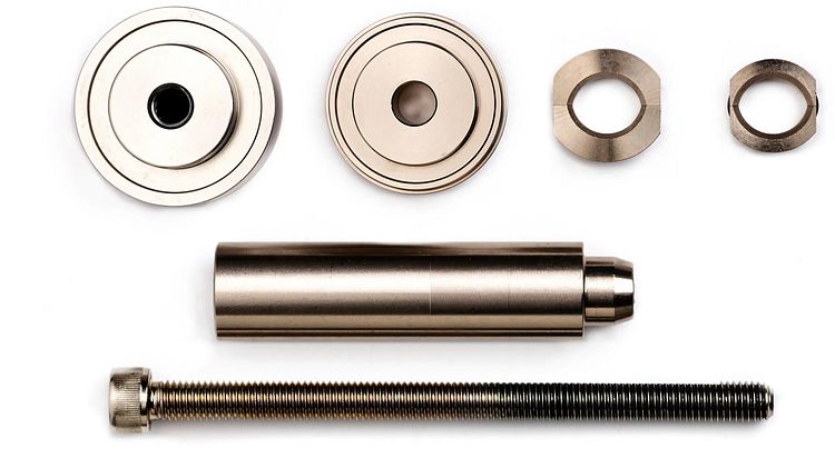 Elvedes Service-Kit 5-teilig silber