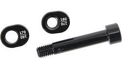Conway Flipchip WME Aluminium Carbon 27,5 Zoll 2016-2019 schwarz