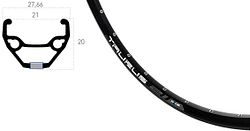 Ryde Felge Taurus 21 26 Zoll schwarz