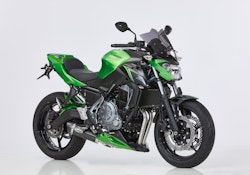 BODYSTYLE Sportsline Sitzkeil ABS Kunststoff grün/schwarz für KAWASAKI Z650 