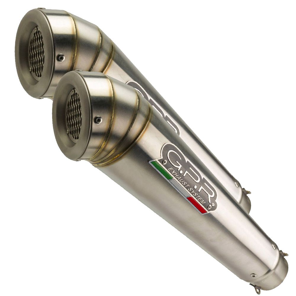 GPR Endschalldämpfer Kawasaki ZZR 1400 2017/20 e4 Pair EC-Approv. slip-on exhaust Powercone Evo