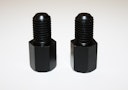 Vorschaubild PROTECH Spiegeladapter (Linksgewinde) Spiegel & Blinker Schwarz - Universal