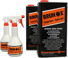 Brunox Turbo-Spray 2x 5l + 2x 500ml