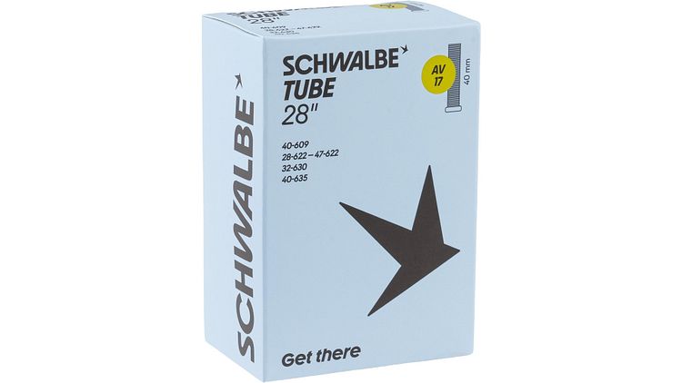 Schwalbe Schlauch Nr. 17 Schraderventil 28 Zoll