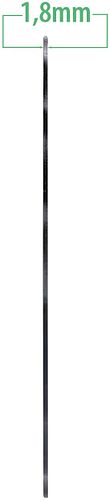 CONTEC Bremsscheibe CDR-1 180 mm silber