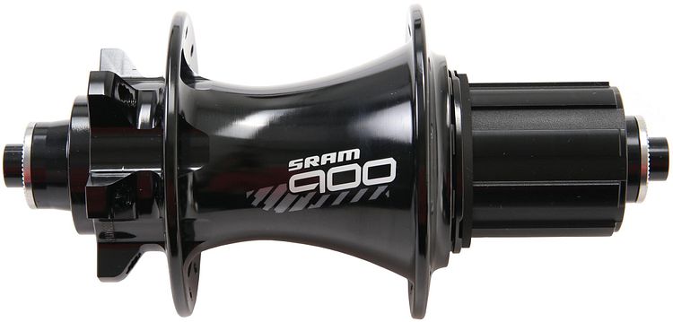 SRAM Hinterradnabe 900 24 Loch schwarz 9- 10- 11-fach<BR >passend für Steckachs