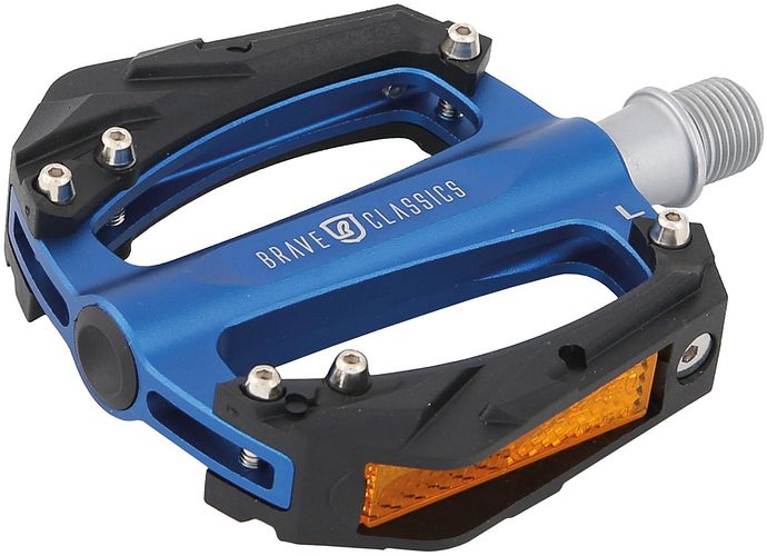 Brave Classic Pedal Stranger 9/16 Zoll blau